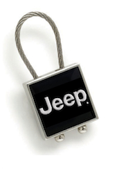 Брелок "Jeep" с тросиком